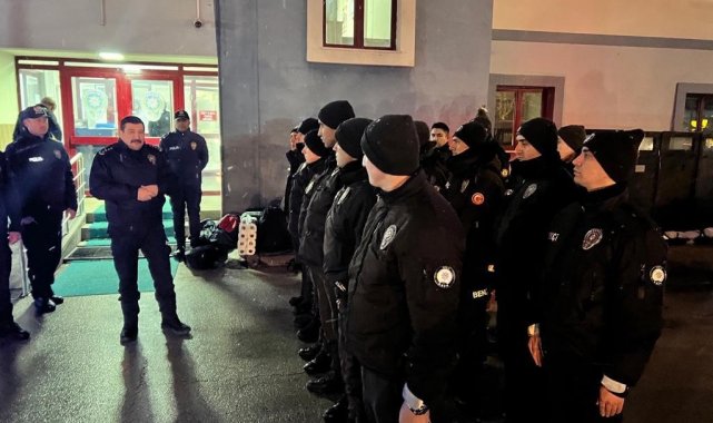 Bolu'dan deprem bölgesine 23 bekçi gönderildi