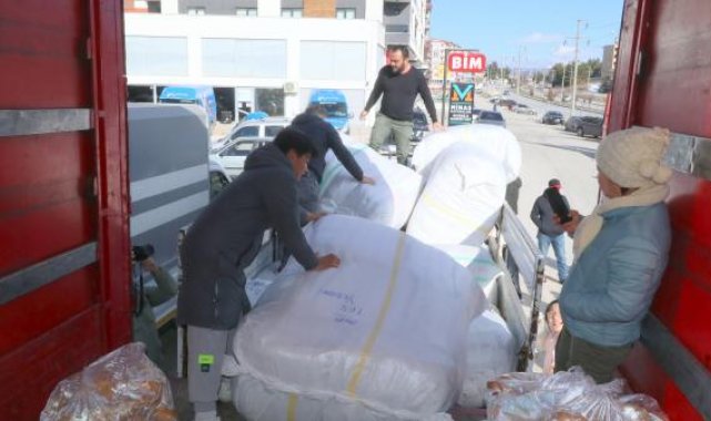 Burdur'daki Çinlilerden deprem bölgesine yardım