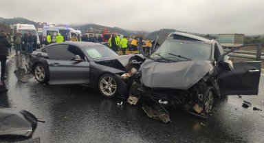 Bursa'da otoyolda zincirleme kaza: 4 ölü, 7 yaralı