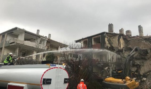 Büyükçekmece'de 11 blok daha kentsel dönüşüm kapsamında yıkılıyor