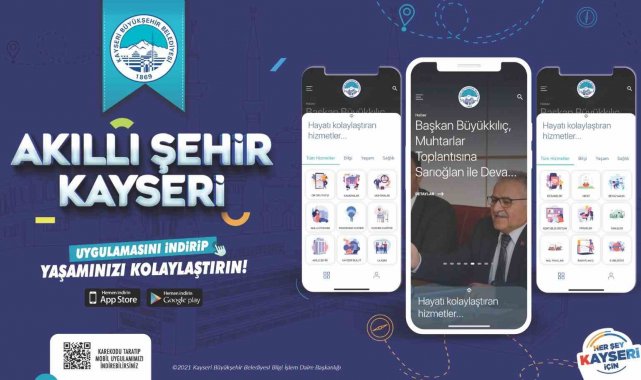 Büyükkılıç'tan Türkiye'de ilk olan 'Akıllı Şehir' yatırımları