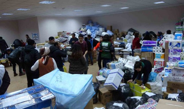 Çanakkale deprem bölgesi için seferber oldu