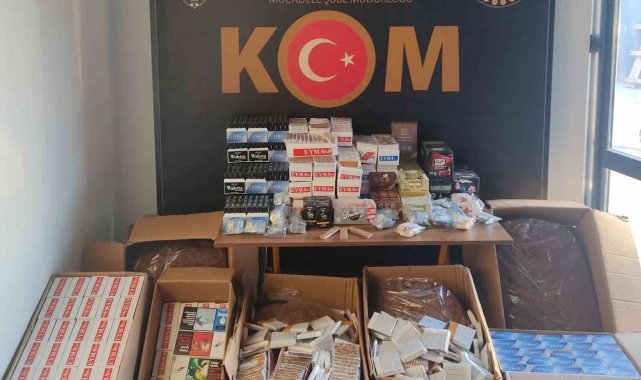 Çanakkale'de kaçak sigara operasyonu