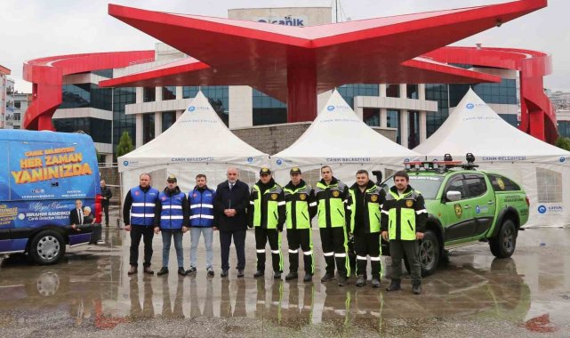 Canik Belediyesi depremzedeler için harekete geçti