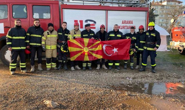 Çaycuma itfaiyesi Makedonya'yı ekibine kattı