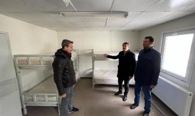 Cezaevine ait prefabrik evler, deprem bölgesine gönderiliyor