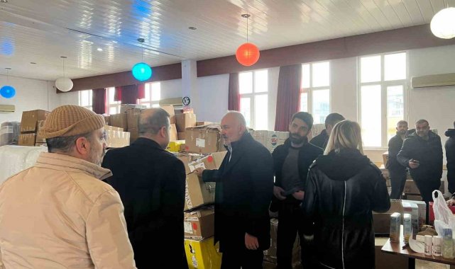 Çiftlikköy Belediyesi'nden yardım seferberliği