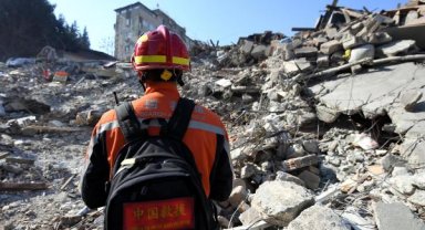 Çinli kurtarma ekibi Antakya'da çalışmalarını sürdürüyor