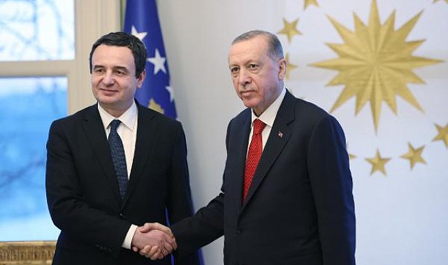 Cumhurbaşkanı Erdoğan, Kosova Başbakanı Kurti'yi kabul etti