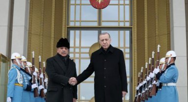 Cumhurbaşkanı Erdoğan, Pakistan Başbakanı Şerif'i kabul etti