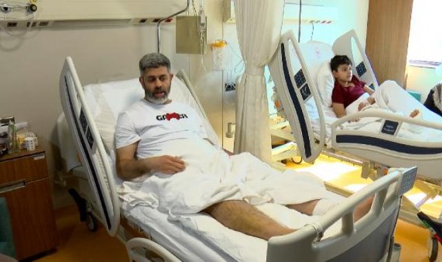 Cumhurbaşkanı Erdoğan'ın ziyaret ettiği oğluyla birlikte enkazdan çıkarılan depremzede konuştu