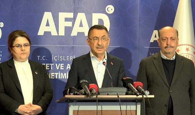 Cumhurbaşkanı Yardımcısı Oktay, deprem bölgesine ilişkin son verileri açıkladı