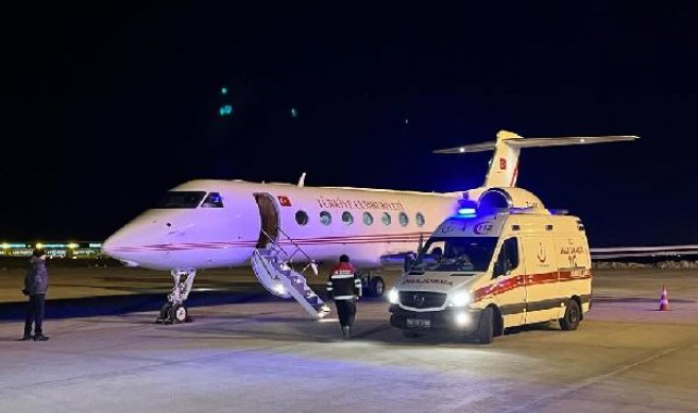 Cumhurbaşkanlığına ait 'DAP' uçağı deprem bölgesinden 15 bebeği daha Ankara'ya getirdi