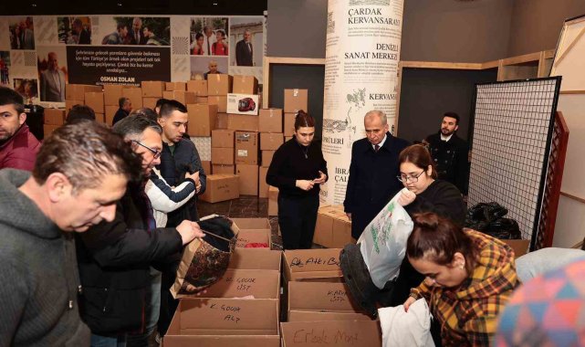 Denizli deprem için tüm imkanlarıyla seferber oldu