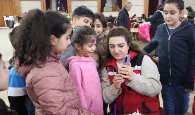 Deprem bölgesi Malatya'da çocuklara psikososyal destek