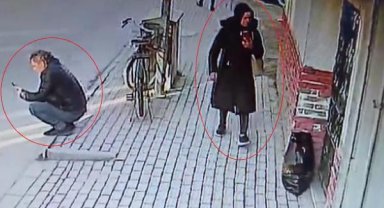 Deprem bölgesine gidecek kurtarma görevlisinin kıyafetlerini çaldı; o anlar kamerada