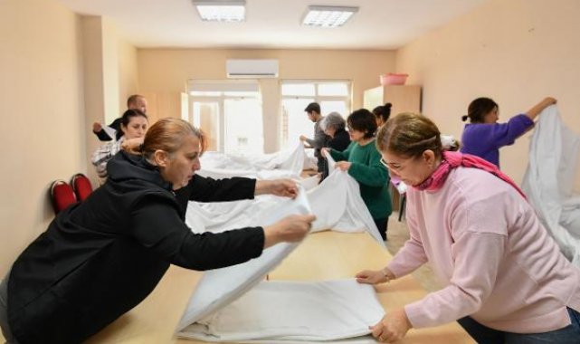 Deprem bölgesine kefen hazırlıyorlar
