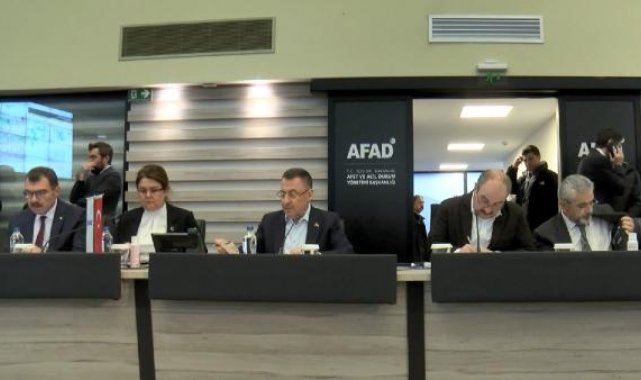 Deprem sonrası tüm çalışmalar AFAD'dan takip ediliyor