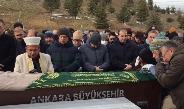 Depremde hayatını kaybeden avukat, Ankara'da son yolculuğuna uğurlandı