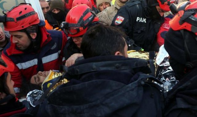 Depreme markette yakalanan Melisa, 123 saat sonra kurtarıldı
