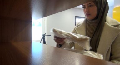 Depremzede Büşra'ya üniversitesi yuva oldu