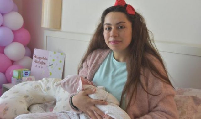 Depremzede Işıl, Hatay'dan geldiği Bodrum'da doğum yaptı
