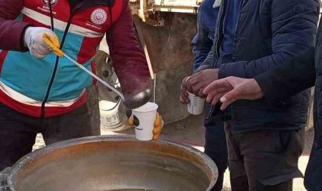 Dicle'den Adıyaman'a sıcak yemek servisi