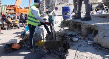 Diyarbakır'da çöken binalardan numune alındı: Çimento miktarı çok düşük