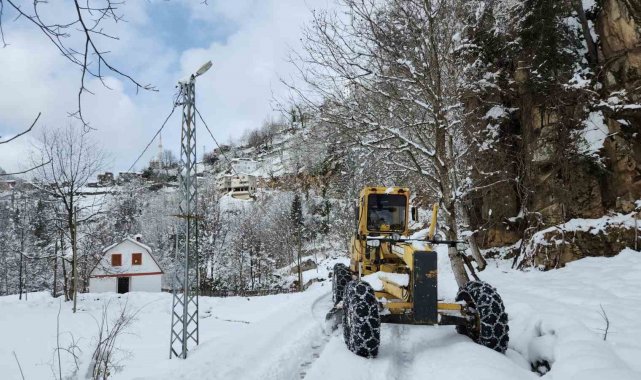 Doğu Karadeniz'de kar nedeniyle 567 köy ve mahalle yolu ulaşıma kapandı