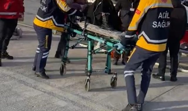 Doğum sancıları tutan kadın, ambulans helikopterle hastaneye ulaştırıldı