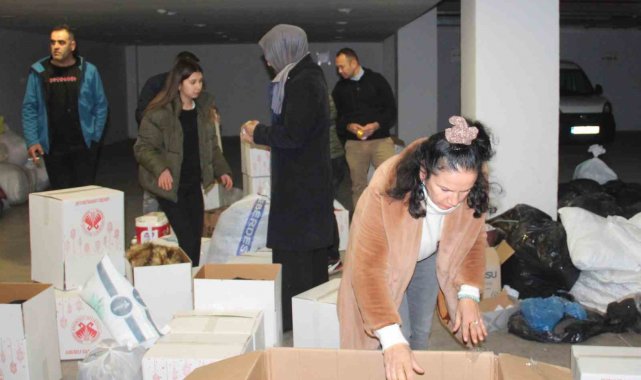 Döşemealtı depremde tek yürek oldu