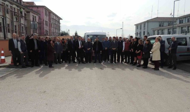 Düzce Adliyesi'nden 16 personel dualarla İskenderun'a uğurlandı