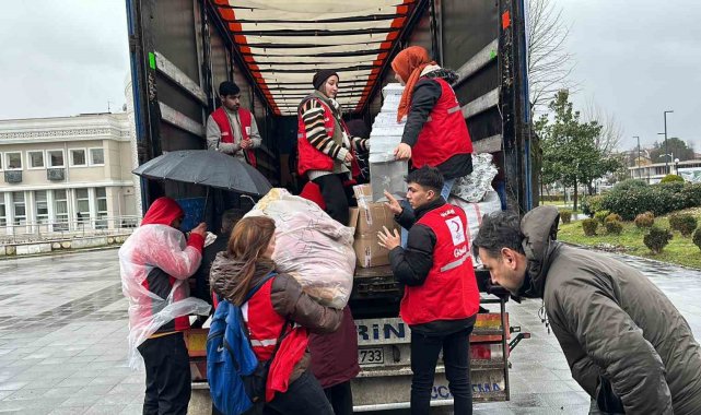 Düzceliler depremzedeler için tek yürek oldu
