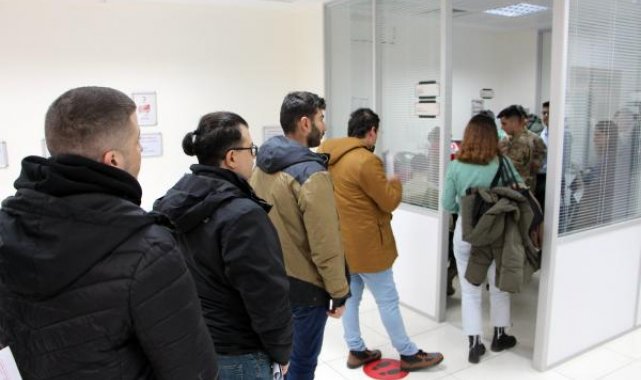 Edirne'de asker, polis ve jandarmadan kan bağışı seferberliği