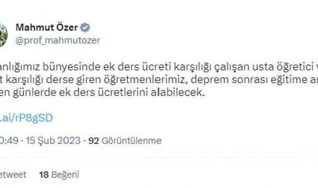 Ek ders ücretiyle çalışanlar, eğitime ara verilen günler için ücret alacak