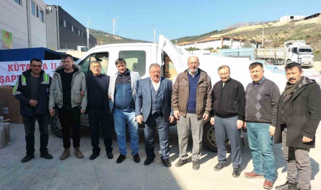 Emet Belediye Başkanı Hüseyin Doğan deprem bölgesinde