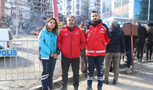 Enkaz alanına ilk ulaşan sağlıkçılardan Semiha: 2 aylık bebeği korumak için montumun arasına koydum