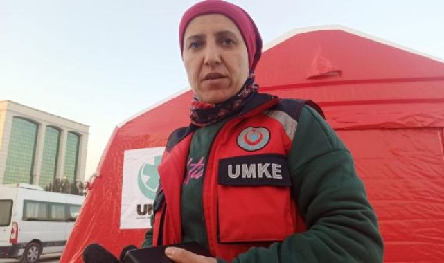 Enkazda hayat kurtaran UMKE'den Hülya: Gözyaşlarımı tutamadığım zamanlar oluyor