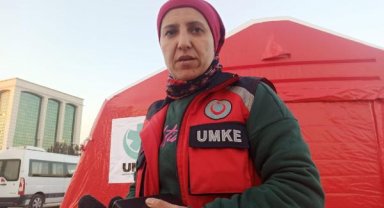 Enkazda hayat kurtaran UMKE'den Hülya: Gözyaşlarımı tutamadığım zamanlar oluyor