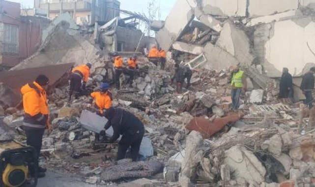 Ermenistan ekibi, Adıyaman'da aralıksız çalışmalarına devam ediyor