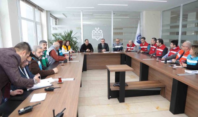 ERÜ'de 'Afet Ekibi Toplantısı' gerçekleştirildi