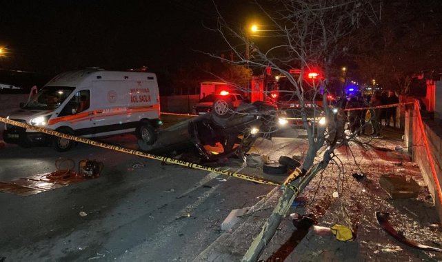 Erzincan'da 1 ayda 111 trafik kazası meydana geldi