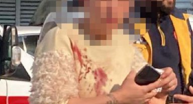 Eski eşini bıçakla rehin aldı, kızlarını görünce teslim oldu