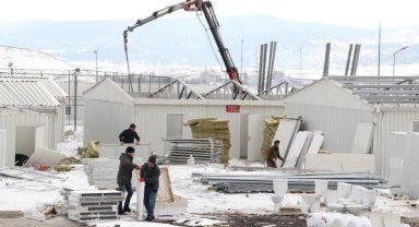 Eskişehir'den depremin yıktığı Kahramanmaraş'a bin kişilik prefabrik ev