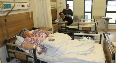 Eskişehir'e gelen yaralı depremzedeler, tedaviye alındı