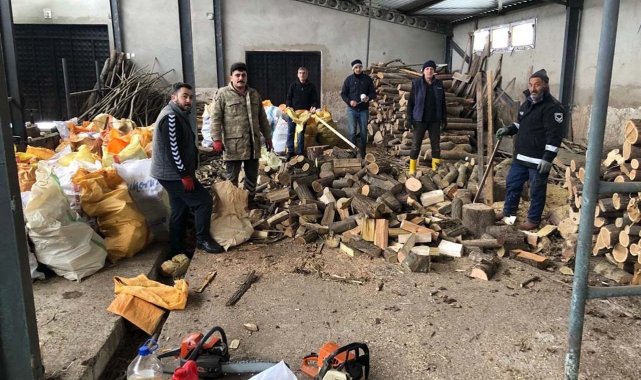 Fatsa'nın tüm mahallelerinde yakacak odun seferberliği başladı