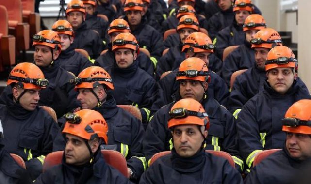 Filistin arama-kurtarma ekibi Türkiye'de