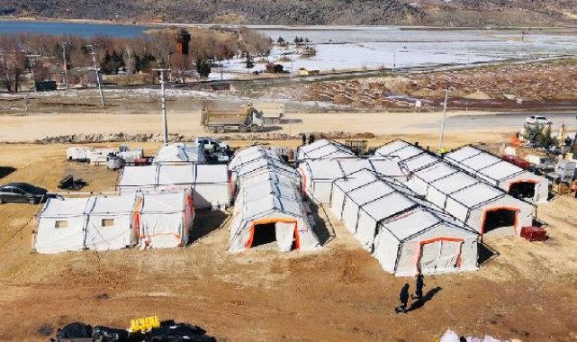Fransa'nın sahra hastanesi Adıyaman, Gölbaşı'nda hizmete girdi