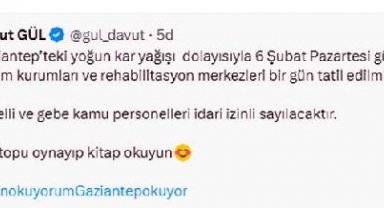 Gaziantep, Şanlıurfa ve Adıyaman'da eğitime kar tatili