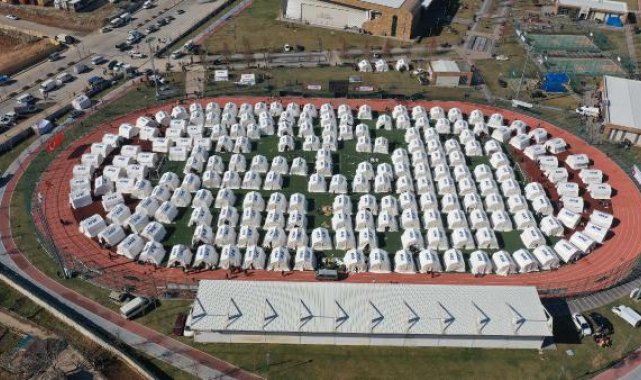 Gaziantep'te çadır kentler kuruluyor